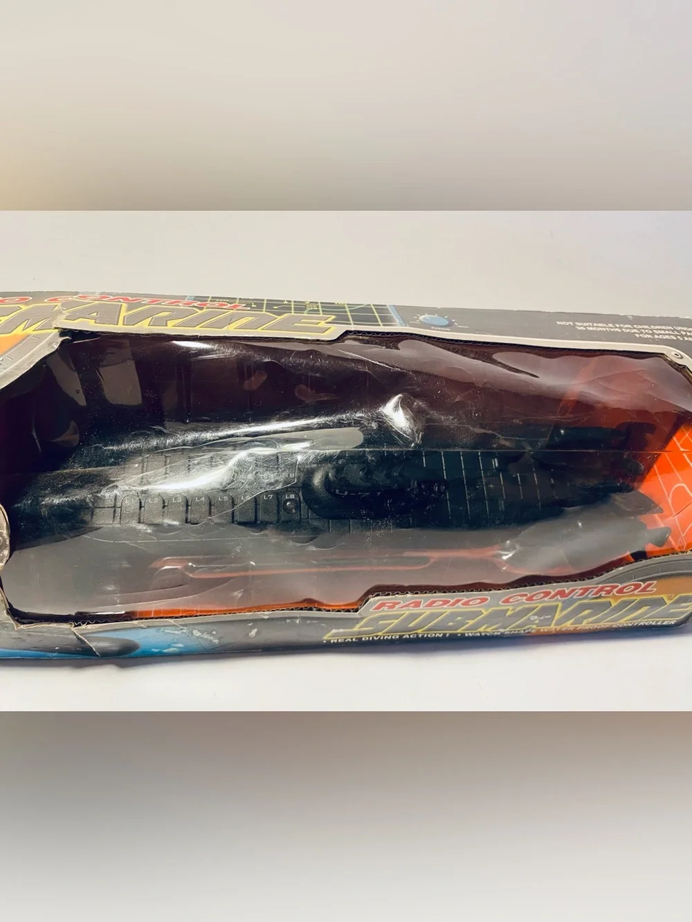 VINTAGE NAVYSTAR U71 BLACK RC Radio Control 1/250 scale JAPAN R/C 1980s New